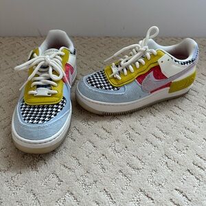 Nike multicolor with rope laces